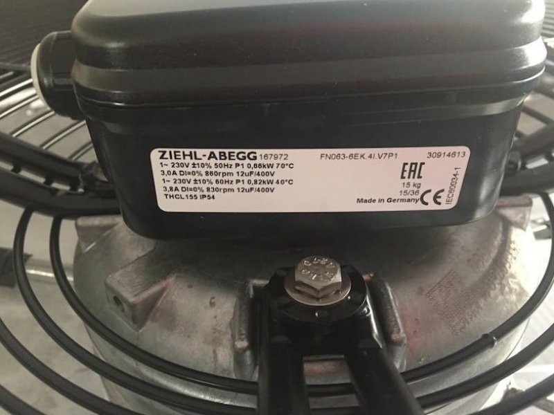 Ventilator axial Ziehl Abegg FN063-6EK.4I.V7P1 (630 mm) ✇ DTN